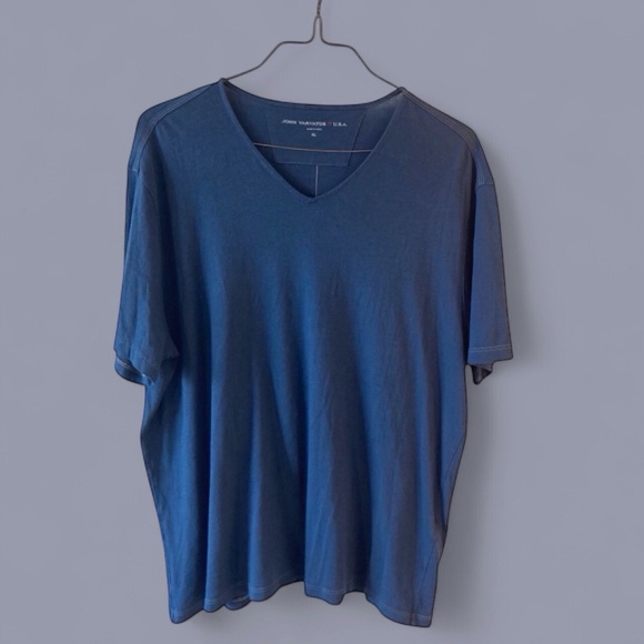 JOHN VARVATOS STAR USA Tee - Dark Blue (XL) | Luxury Essentials Designer preppy - Picture 4 of 11